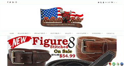 Desktop Screenshot of bullhidebelts.com